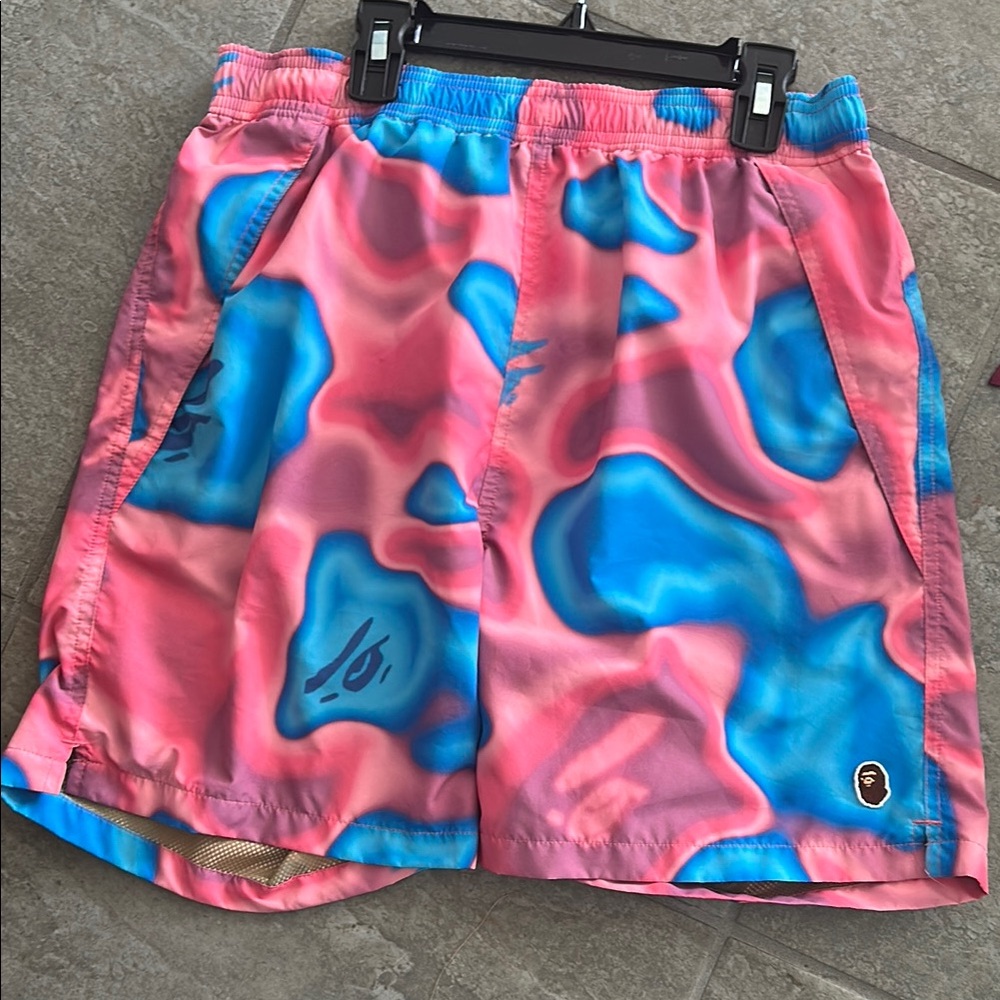 Liquid Camo One Point Beach Shorts Men